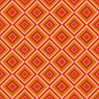 Retro Warm pattern in vintage style of the 60s and 70s vector