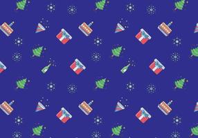 Merry Christmas design, vector seamless pattern premium background