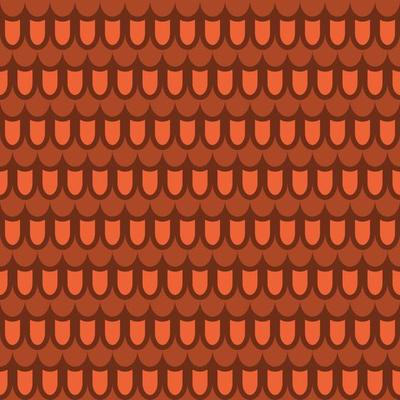 Retro Warm pattern in vintage style of the 60s and 70s