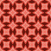 Retro Warm pattern in vintage style of the 60s and 70s vector