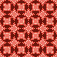 Retro Warm pattern in vintage style of the 60s and 70s vector