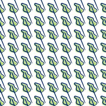 Floral pattern design template with flower motif. nature decorative background in flat style. repeat and seamless vector for wallpapers, wrapping paper, packaging, printing business, textile, fabric