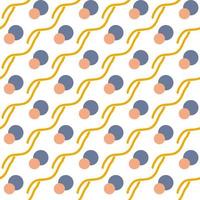 Ornament pattern design template with geometric motif. decorative background in flat style. repeat and seamless vector for wallpapers, wrapping paper, packaging, printing business, textile, fabric