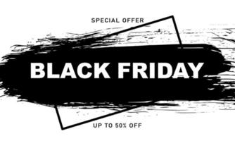 Black Friday Background Design. Greeting Card, Banner, Poster. Vector Illustration.