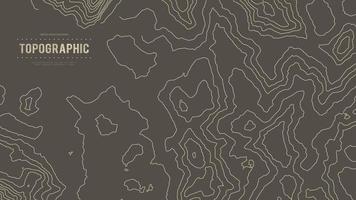 topografía vectorial de contornos grises. ilustración de vector de topografía de montaña geográfica. textura de patrón topográfico. mapa en terreno vectorial terrestre. líneas de altura de contorno gráfico de elevación. mapa topográfico