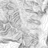 fondo de contorno del mapa topográfico. mapa topográfico con elevación. vector de mapa de contorno. Ilustración de vector abstracto de cuadrícula de mapa de topografía mundial geográfica.