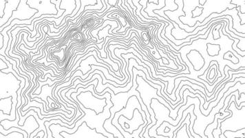 fondo de contorno del mapa topográfico. mapa topográfico con elevación. vector de mapa de contorno. Ilustración de vector abstracto de cuadrícula de mapa de topografía mundial geográfica.