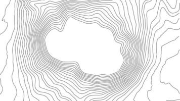 fondo de contorno del mapa topográfico. mapa topográfico con elevación. vector de mapa de contorno. Ilustración de vector abstracto de cuadrícula de mapa de topografía mundial geográfica.