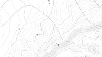 fondo de contorno del mapa topográfico. mapa topográfico con elevación. vector de mapa de contorno. Ilustración de vector abstracto de cuadrícula de mapa de topografía mundial geográfica.