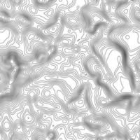 patrón sin costuras fondo de mapa topográfico con espacio para copiar textura sin costuras. fondo de contorno de mapa de topografía de línea, cuadrícula geográfica. ruta de senderismo de montaña sobre terreno. vector