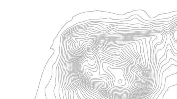 fondo de contorno del mapa topográfico. mapa topográfico con elevación. vector de mapa de contorno. Ilustración de vector abstracto de cuadrícula de mapa de topografía mundial geográfica.