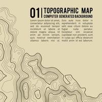 Fondo de mapa topográfico con espacio para copiar. Fondo de contorno de mapa de topografía de línea, ilustración de vector abstracto de cuadrícula geográfica. ruta de senderismo de montaña sobre terreno.