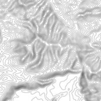 fondo de contorno del mapa topográfico. mapa topográfico con elevación. vector de mapa de contorno. Ilustración de vector abstracto de cuadrícula de mapa de topografía mundial geográfica.