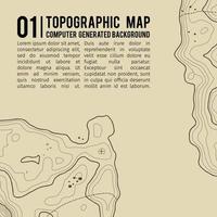 Topographic map background with space for copy . Line topography map contour background , geographic grid abstract vector illustration . Mountain hiking trail over terrain .