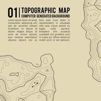 Topographic map background with space for copy . Line topography map contour background , geographic grid abstract vector illustration . Mountain hiking trail over terrain .