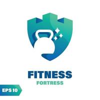 fitness Fortress Logo vector