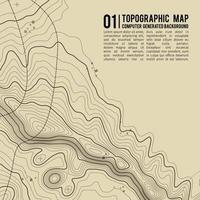 Fondo de mapa topográfico con espacio para copiar. Fondo de contorno de mapa de topografía de línea, ilustración de vector abstracto de cuadrícula geográfica. ruta de senderismo de montaña sobre terreno.