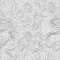 patrón sin costuras fondo de mapa topográfico con espacio para copiar textura sin costuras. fondo de contorno de mapa de topografía de línea, cuadrícula geográfica. ruta de senderismo de montaña sobre terreno. vector