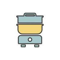 pan icon vector illustration logo template for many purpose. Isolated on white background.