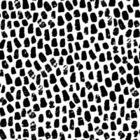 Vector seamless pattern. Repeatable texture with hand drawn small strokes. Artistic monochrome background.