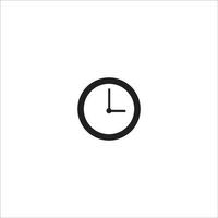 diseño de vector de logotipo de icono de reloj
