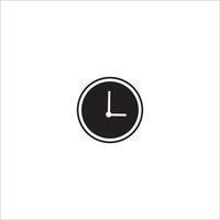 diseño de vector de logotipo de icono de reloj