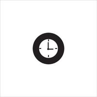 diseño de vector de logotipo de icono de reloj