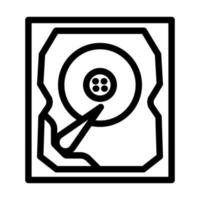 Hard Drive Icon Design vector