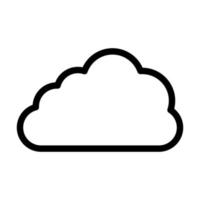 Cloud Icon Design vector