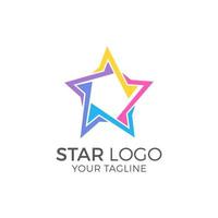 Star Logo icon and Symbol Vector template