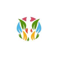 vector de stock de plantilla de logotipo de salud de las mujeres