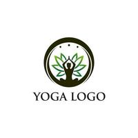 Yoga Logo design Vector Template