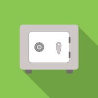 Safe flat icon vector