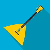 Balalaika flat icon vector