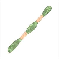 Color vector illustration. Threads for embroidery floss.