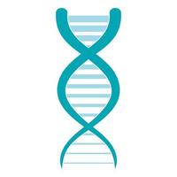 DNA and molecule icon vector