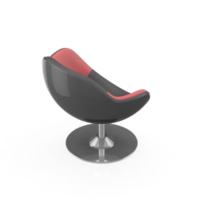 chaise isométrique rendu isolé 3d png