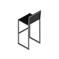 Isometric Chair 3D isolated rendering png