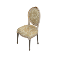 Isometric Chair 3D isolated rendering png