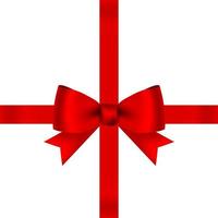 Christmas red shiny background with snowflakes and stars vector