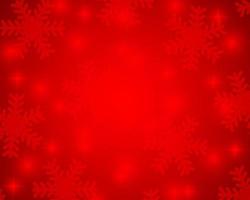 Christmas red shiny background with snowflakes and stars vector