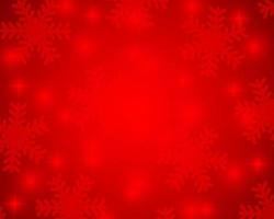 Christmas red shiny background with snowflakes and stars vector