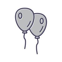 Balloons Vector Icon