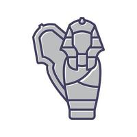 Sarcophagus Vector Icon