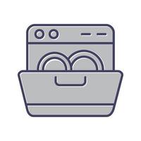 Dishwasher Vector Icon