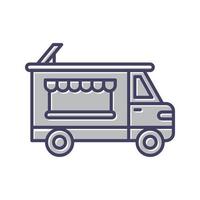 Bakery Truck Vector Icon