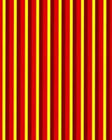 Red stripes on a yellow background. Striped vertical pattern vector