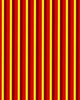 Red stripes on a yellow background. Striped vertical pattern vector