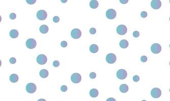 Abstract background with blue and purple gradient circles on white background vector