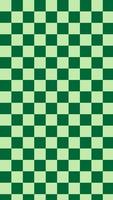 tablero de ajedrez verde vertical lindo estético, guinga, tela escocesa, ilustración de papel tapiz de damas, perfecto para telón de fondo, papel tapiz, pancarta, portada, fondo vector